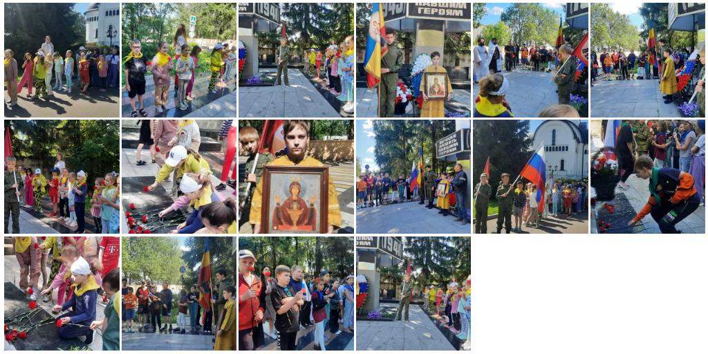 21 июня, накануне Дня памяти и скорби, воспитанники Летней церковно-приходской школы дневного пребывание храма Св. мч. Уара в Вешках почтили память павших воинов и всех невинно убиенных в годы Великой Отечественной войны