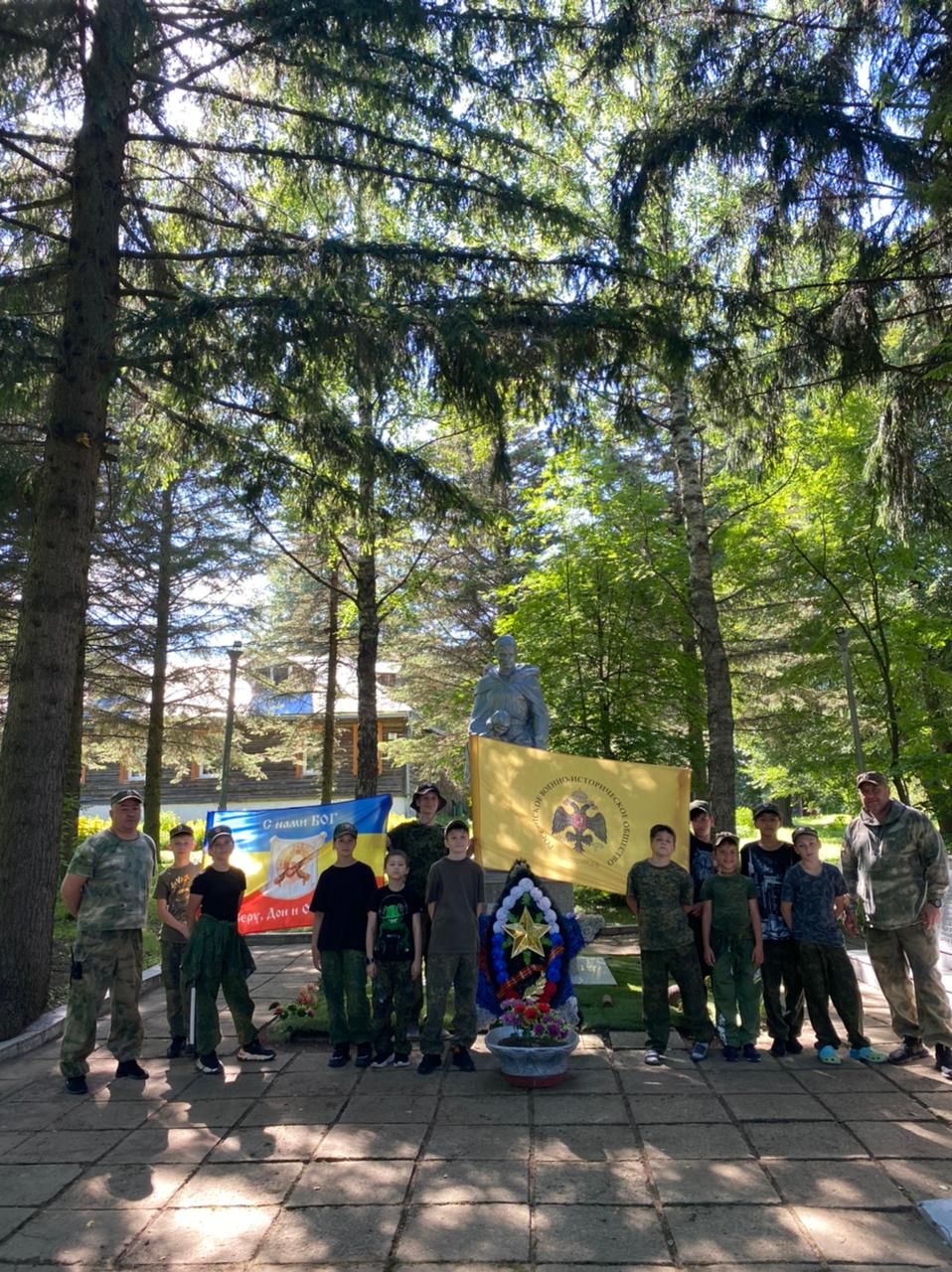 Военно-патриотический выезд  «Никольское-Вяземское»