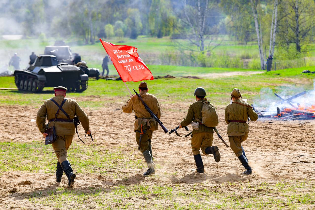 Военно-историческая реконструкция в Химках