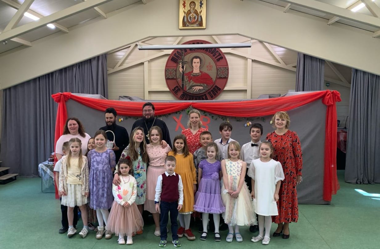Пасхальный праздник воскресной школы