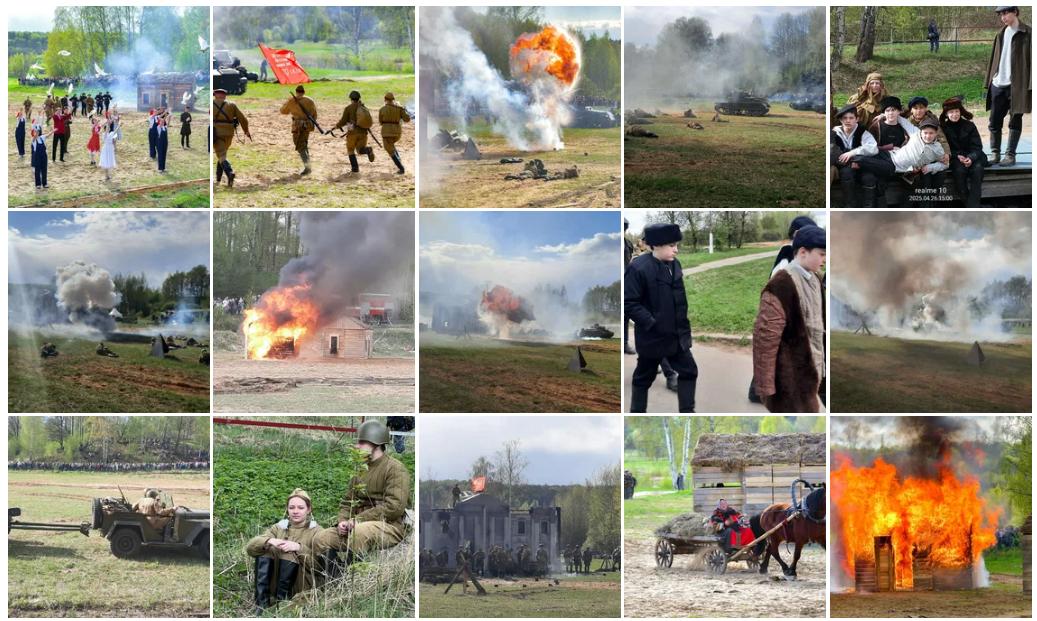 Военно-историческая реконструкция в Химках